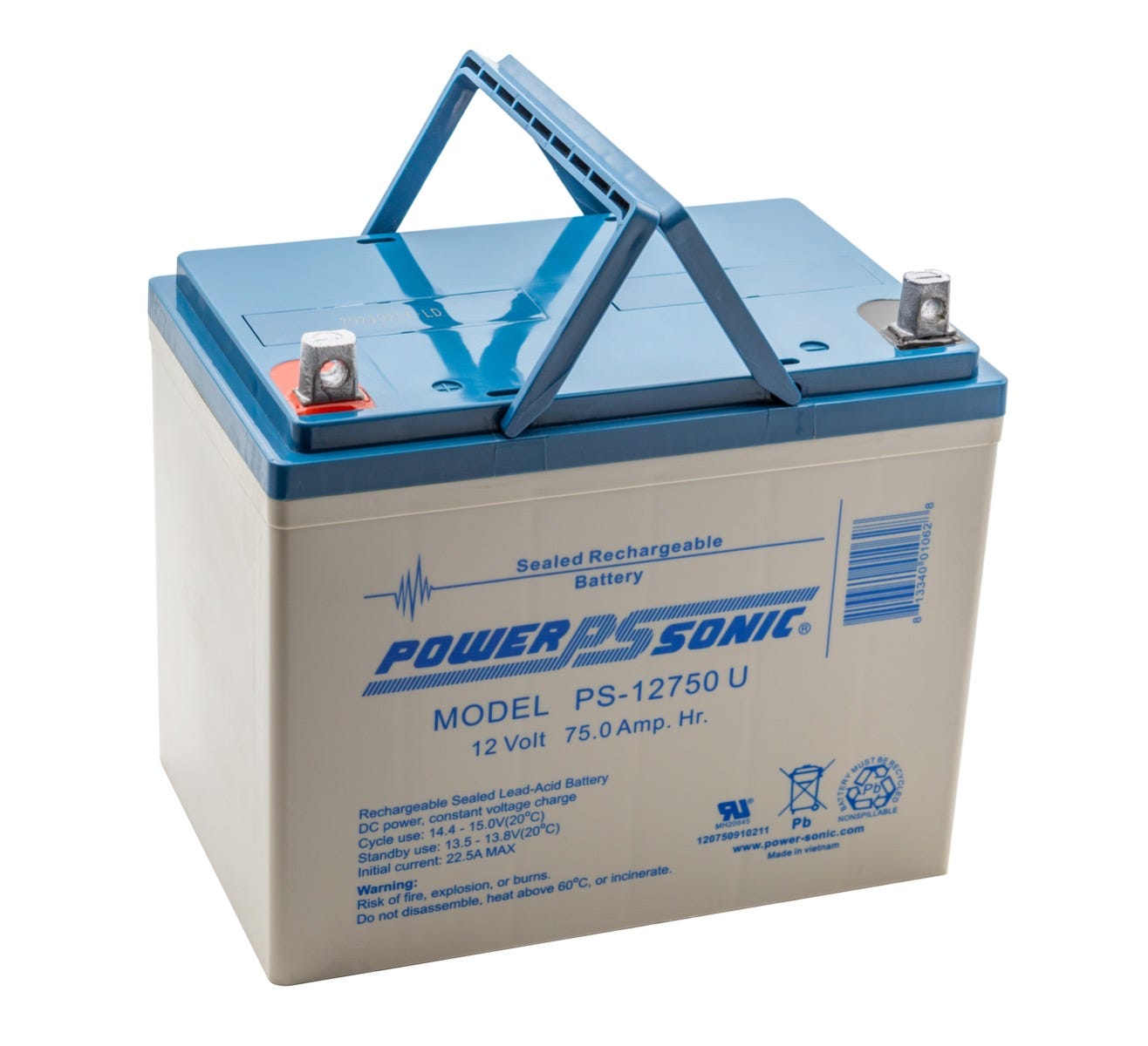 Dalton Tacahe HD PCP710V Wheelchair Battery (Requires 2/unit)