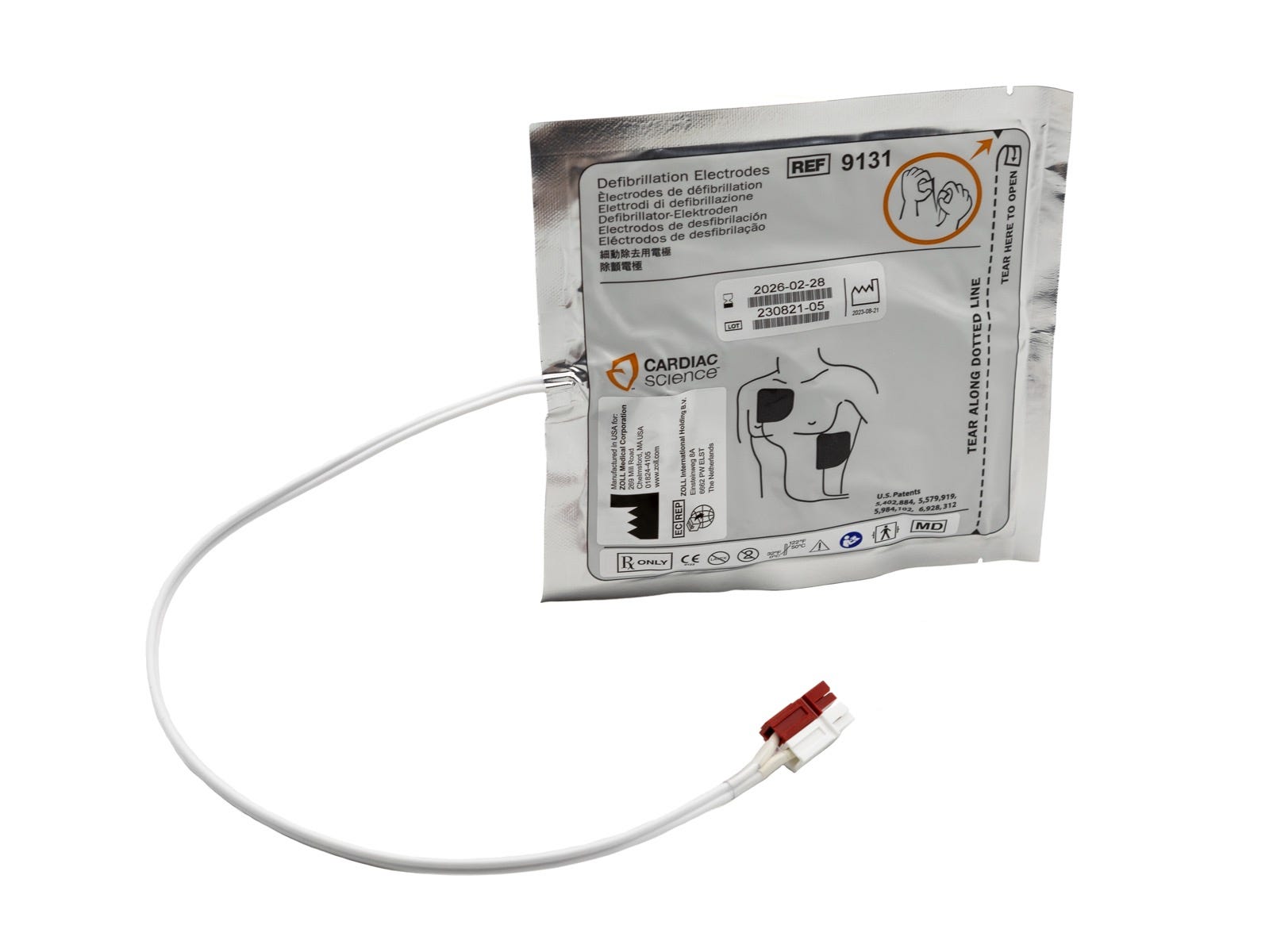 Cardiac Science Powerheart G3 & G3 Pro AED Adult Pads (9131-001) (OEM)
