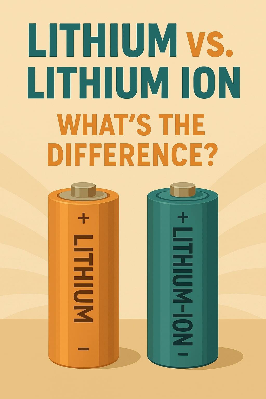 What Is the Difference Between Lithium vs Lithium ion Batteries?